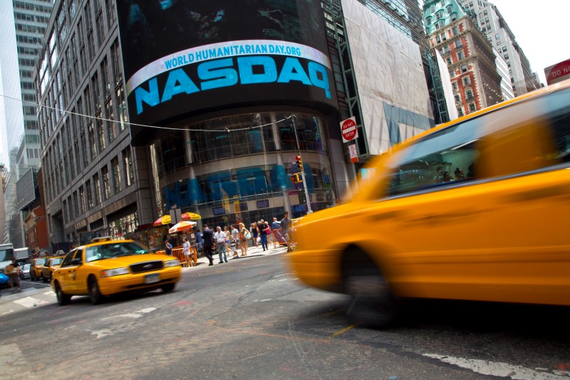 Nasdaq Closes at Record High as Tech Shines